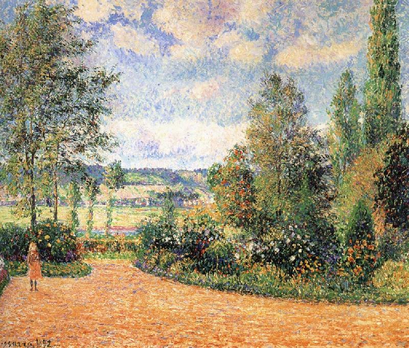 Garden girls, Camille Pissarro